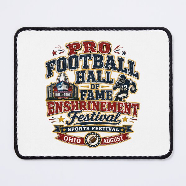 Item preview, Pro Football Hall Fame Festival Celebration Design designed and sold by Combat Skies.