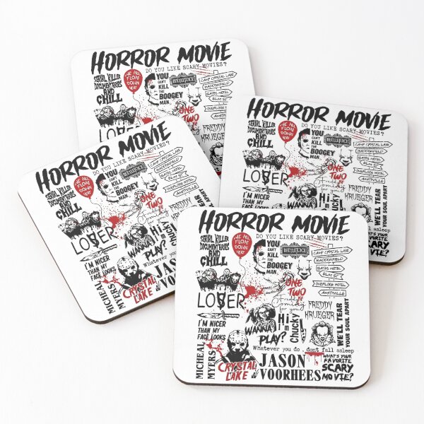 Item preview, Horror Movie Icons Blood Splatter designed and sold by VincentMoore96.