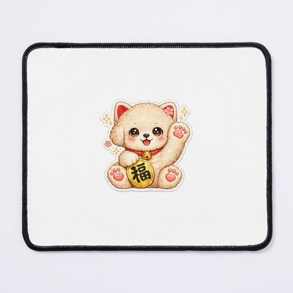 Item preview, Cute Lucky Maneki Bear Sticker | Kawaii Japanese Good Luck Bear designed and sold by TinyNook.