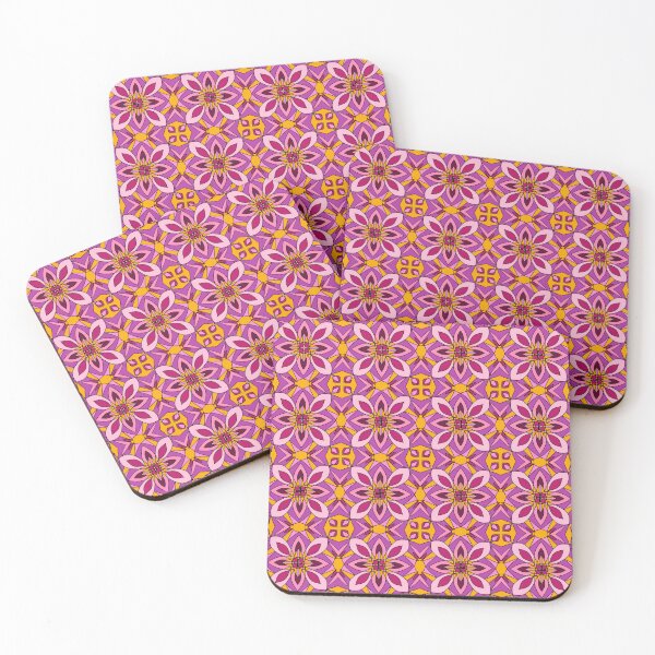 Item preview, Colorful Floral Mandala Seamless Pattern for Textile, Wallpaper and Surface Design with Geometric Symmetry designed and sold by MeawExoplanet.