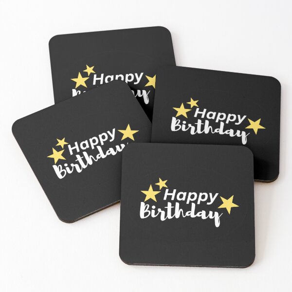 Item preview, Set 8 - Happy Birthday | Yellow Stars designed and sold by JienChan26.