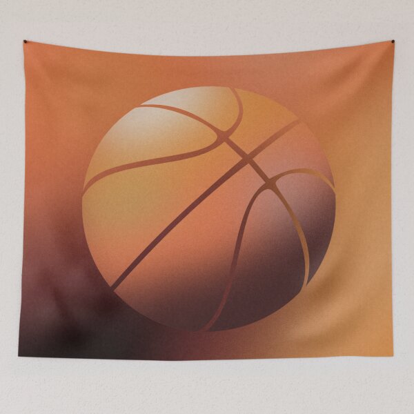 Item preview, Orange Oil Slick Basketball Logo designed and sold by kaitlynlingo.