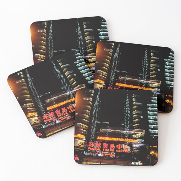 Item preview, Beijing City at Night with Red designed and sold by Empathetic-Psychopath.