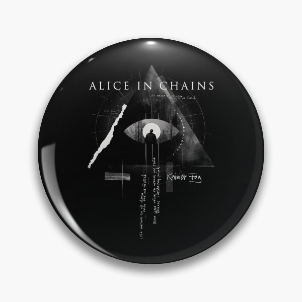 Item preview, Alice in Chains Rainier Fog Album Band 90S Legend Vintage Rock Music designed and sold by AkhiFaces.