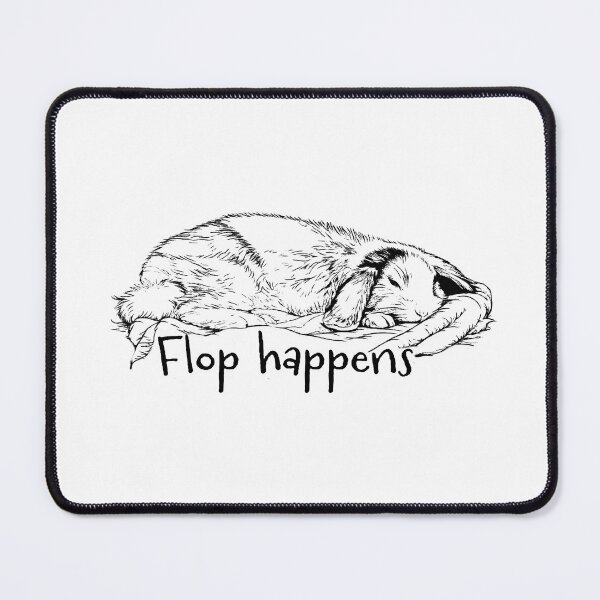 Item preview, Flop happens! designed and sold by RabbitRescue.