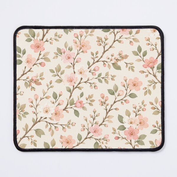 Item preview, Vintage Cherry Blossom Seamless Pattern designed and sold by Kooyana04.