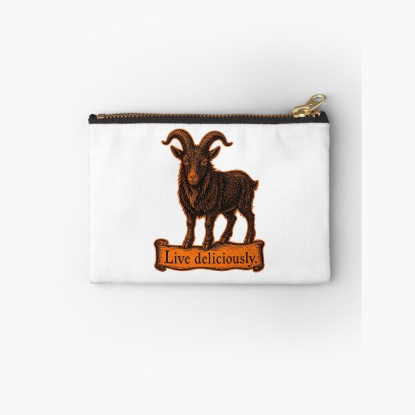 Item preview, Live Deliciously Vintage Black Goat Occult Folk Prints designed and sold by PinUpPizzazz.