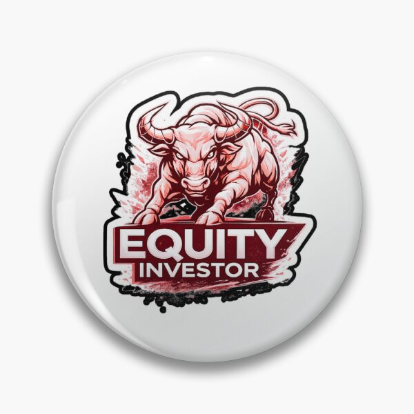Item preview, Equity Investor Charging Bull Modern Stock Market T-Shirt designed and sold by variant designer.