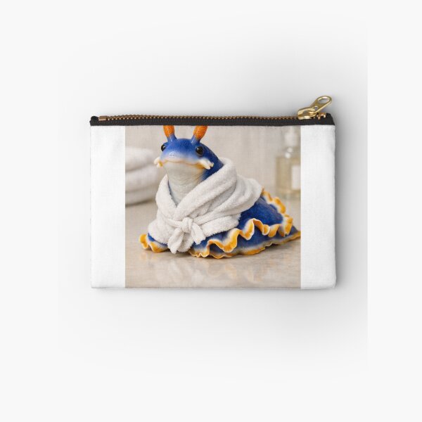 Item preview, Cozy Bathrobe Nudibranch Sea Slug designed and sold by Sillytoe.