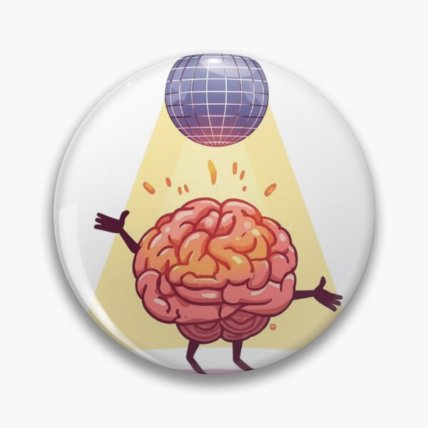 Item preview, Happy Brain Dancing Under Disco Ball  designed and sold by redblink store.