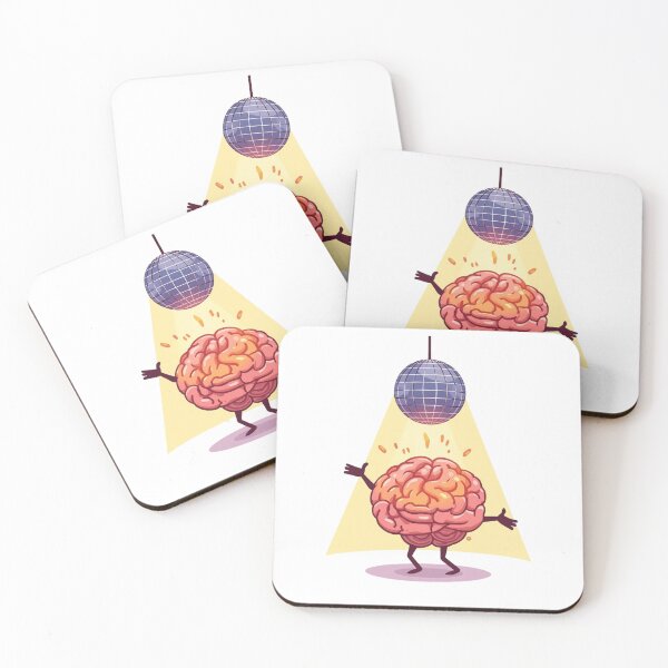 Item preview, Happy Brain Dancing Under Disco Ball  designed and sold by redblink store.
