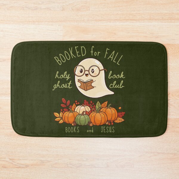 Item preview, Holy Ghost Book Club Nuts About Jesus and Books Love Fall Cute Ghost Reading Bookish designed and sold by Forevermore.