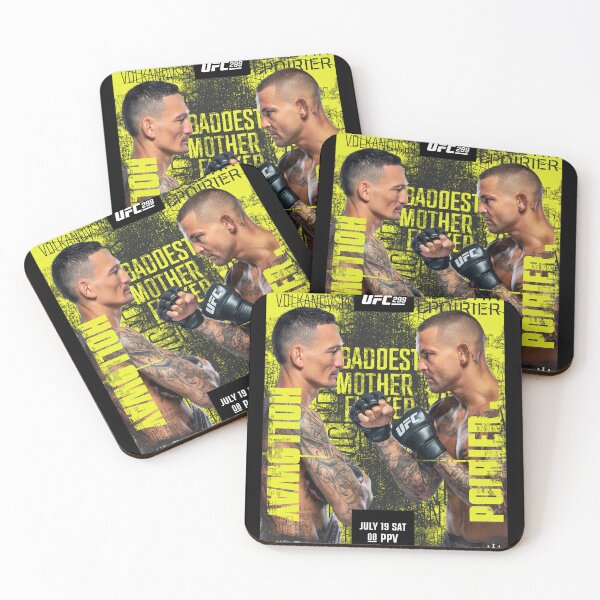 Item preview, Holloway vs Poirier Combat Sports Event Poster designed and sold by Inkirra.