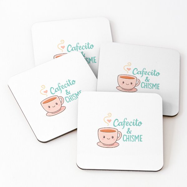 Item preview, Cafecito y Chisme Cute Coffee designed and sold by TicoInk.
