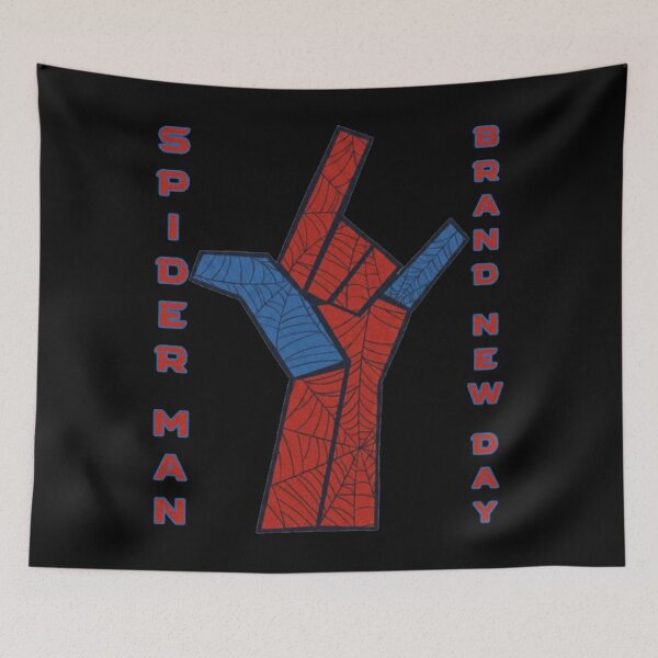 Item preview, Red Blue Web Pattern Hand Graphic - Spider Man designed and sold by LitevaLoran.