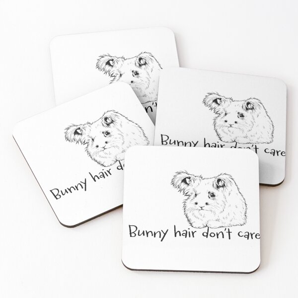 Item preview, Bunny hair don’t care…. designed and sold by RabbitRescue.
