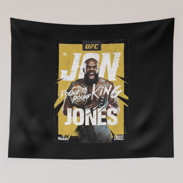 Item preview, Jon Jones Pound for Pound King MMA Art designed and sold by Inkirra.