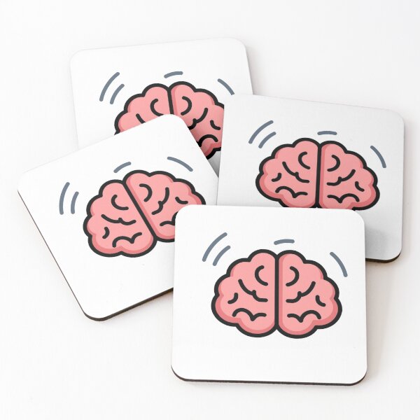 Item preview, Anxious Vibrating Brain designed and sold by redblink store.