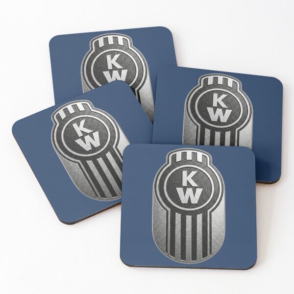 Item preview, Kenworth Metal Style Logo designed and sold by Dimensionality.