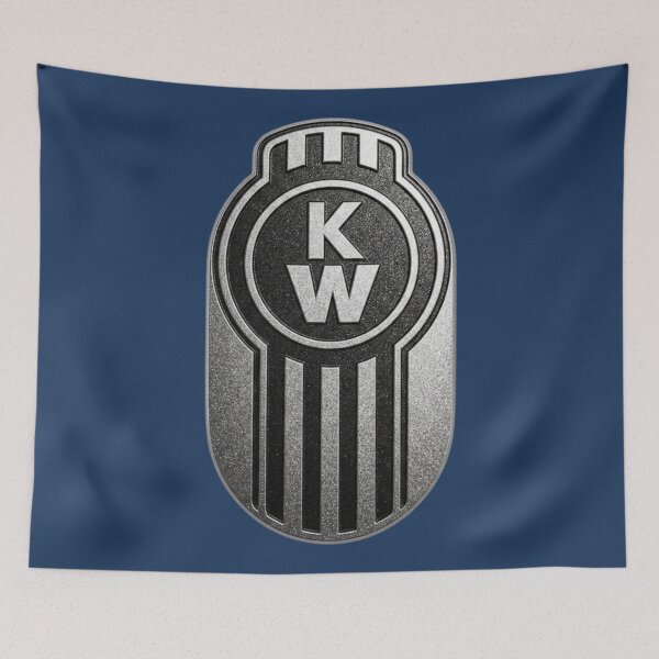 Item preview, Kenworth Metal Style Logo designed and sold by Dimensionality.