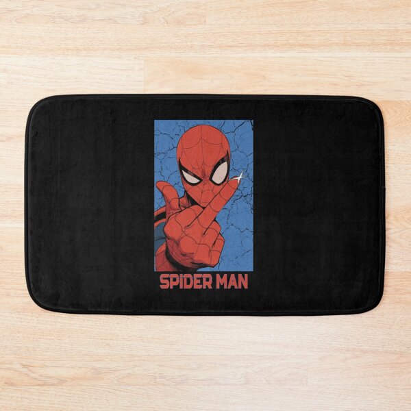 Item preview, Retro Red Web Hero Comic Poster Illustration - Spider Man designed and sold by LitevaLoran.