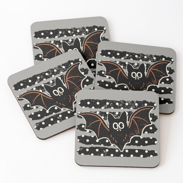 Item preview, Vintage Distressed Halloween Spooky Cute Bat designed and sold by RinrinDesigns.