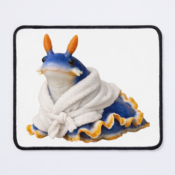 Item preview, Bathrobe Nudibranch Sea Slug designed and sold by Sillytoe.