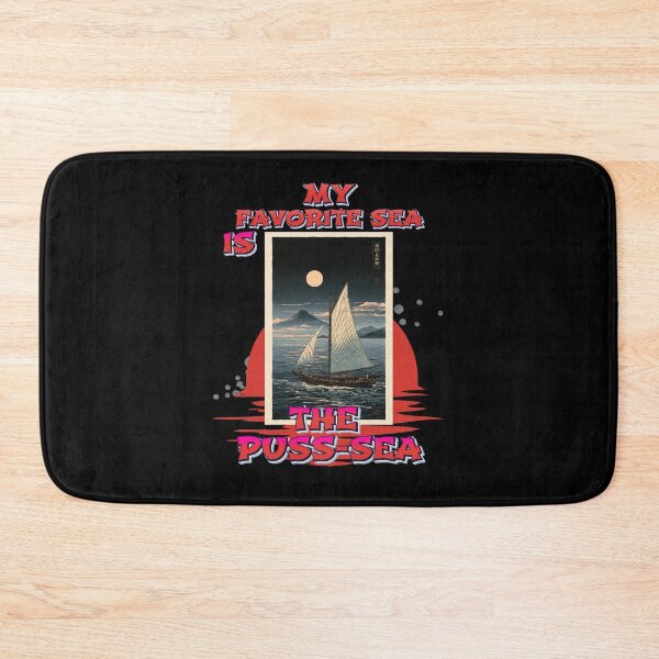 Item preview, My Favorite Sea is The Puss-sea Funny Adult Design designed and sold by DarkRelicStudio.