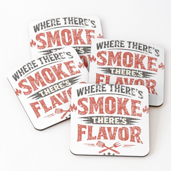 Item preview, BBQ Pitmaster Where There’s Smoke There’s Flavor Grill Design designed and sold by TM DESIGNS AND MORE.