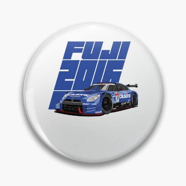 Item preview, Blue Race Car Big Text Poster designed and sold by BENKUNG.