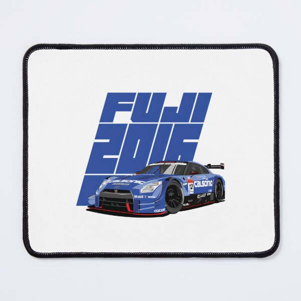 Item preview, Blue Race Car Big Text Poster designed and sold by BENKUNG.