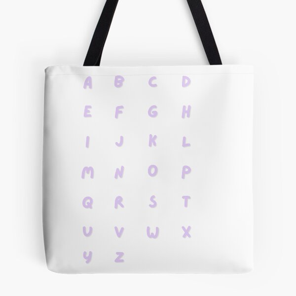 Item preview, Alphabet Letters for Journaling purple designed and sold by Weachie.