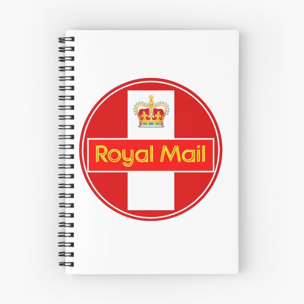 Item preview, Royal Mail Circular Vintage Style Badge with Crown – Retro British Postal Emblem designed and sold by PIXEL POP DESIGNS - Beyond the Norm!.