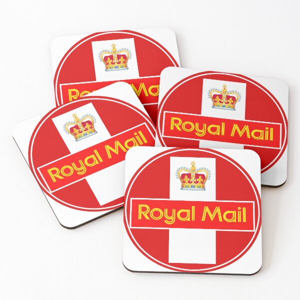 Item preview, Royal Mail Circular Vintage Style Badge with Crown – Retro British Postal Emblem designed and sold by PIXEL POP DESIGNS - Beyond the Norm!.
