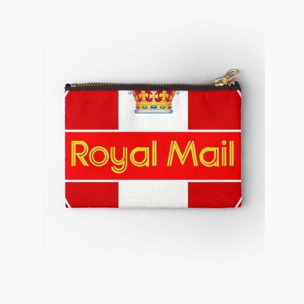 Item preview, Royal Mail Circular Vintage Style Badge with Crown – Retro British Postal Emblem designed and sold by PIXEL POP DESIGNS - Beyond the Norm!.