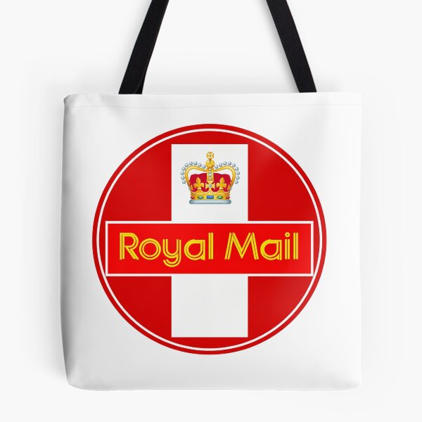 Item preview, Royal Mail Circular Vintage Style Badge with Crown – Retro British Postal Emblem designed and sold by PIXEL POP DESIGNS - Beyond the Norm!.