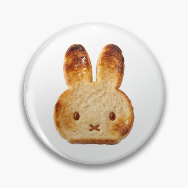 Item preview, Kawaii Bunny Toast – Cute Aesthetic Food Art designed and sold by xWhimsyDreamsx.