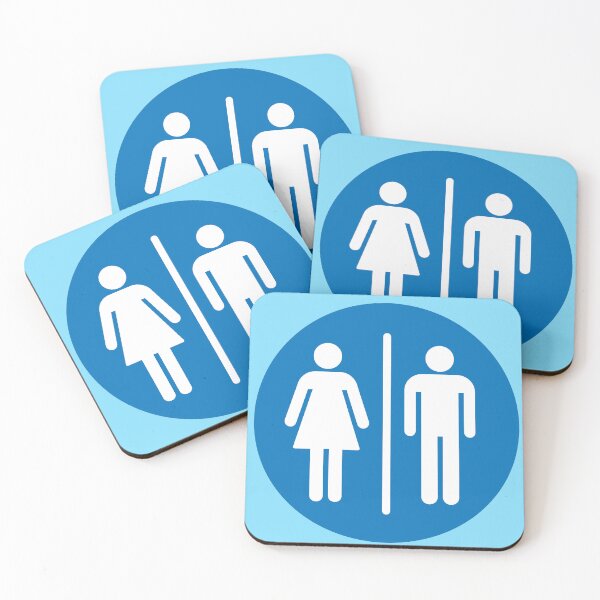 Item preview, Female/Male Toilets designed and sold by designseventy.