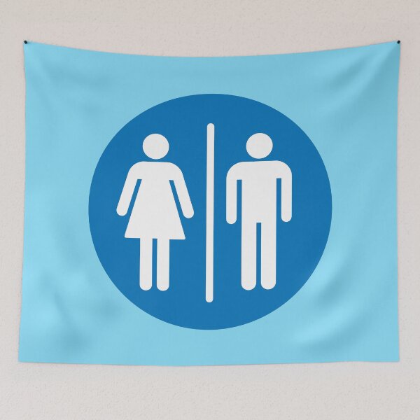 Item preview, Female/Male Toilets designed and sold by designseventy.