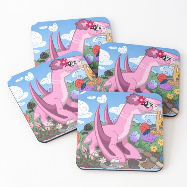 Item preview, Pink Pterosaur Flower Delivery designed and sold by J-Mindful.