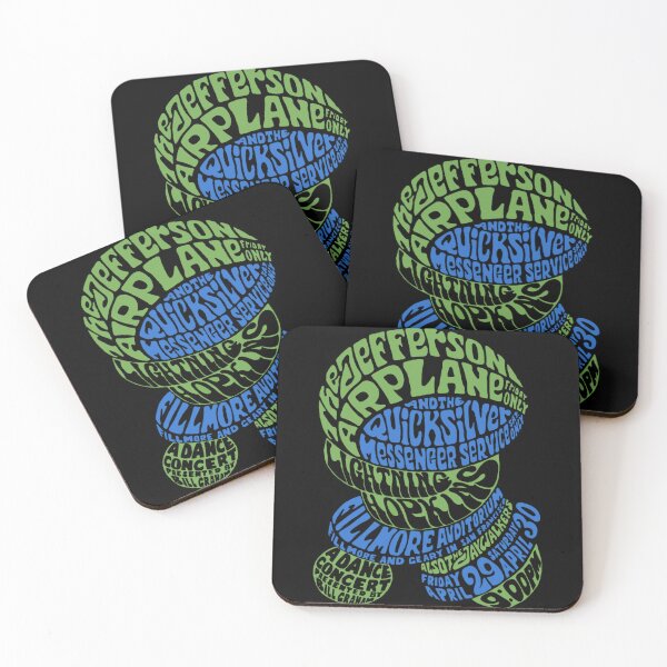 Item preview, Jefferson Airplane Tour Logo Psychedelic Rock designed and sold by AkhiFaces.
