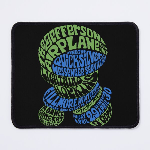 Item preview, Jefferson Airplane Tour Logo Psychedelic Rock designed and sold by AkhiFaces.
