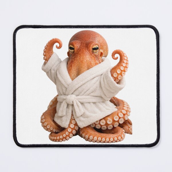 Item preview, Bathrobe Octopus designed and sold by Sillytoe.