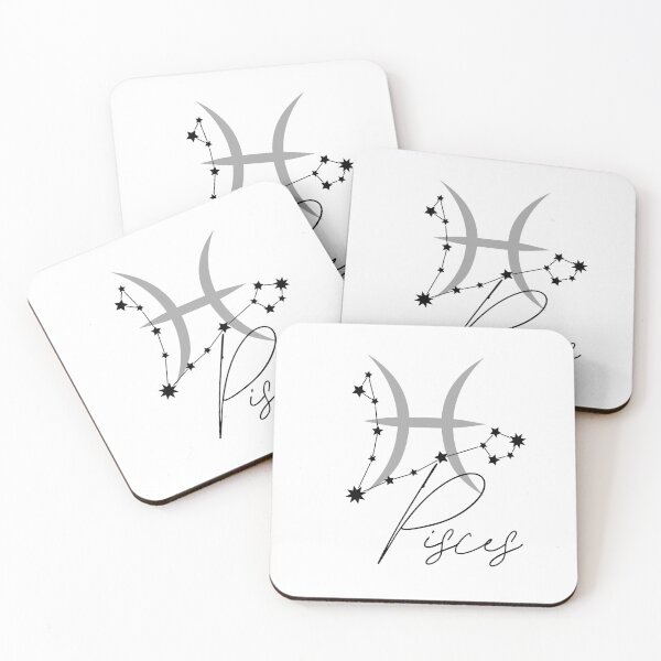Item preview, Pisces Zodiac Sign Constellation Minimalist Line Art designed and sold by NESTORY-Studio.