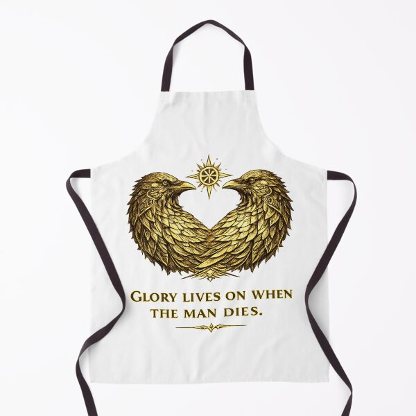 Item preview, Valhalla Ravens – Norse Mythology Gold Graphic designed and sold by Vexorask.
