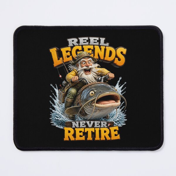 Item preview, Fun Cartoon Fishing Legend designed and sold by FunToonGallery.