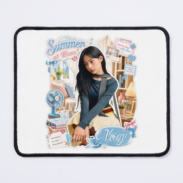 Item preview, NewJeans Minji Chic Scarf Yellow Skirt Y2K Aesthetic Poster designed and sold by Valereekmerch.