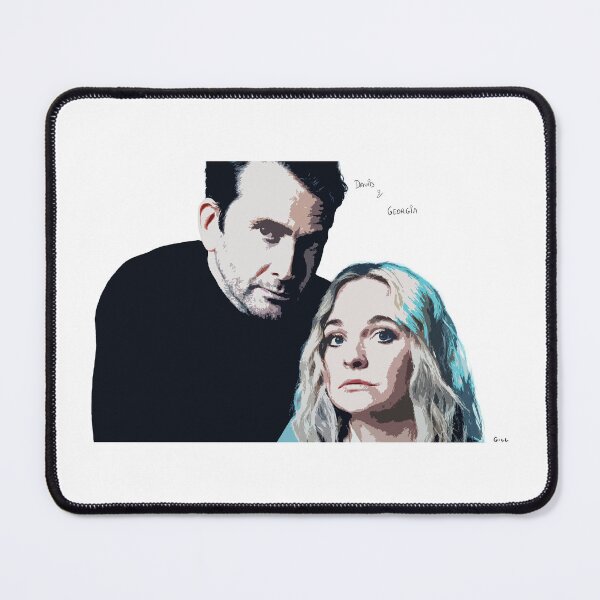 Item preview, David Tennant and Georgia Tennant / Moffett designed and sold by ArmyNeverland.
