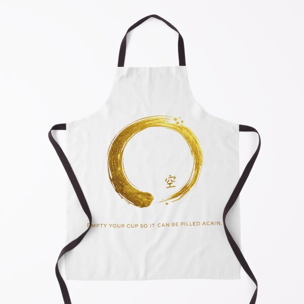 Item preview, Ensō Zen Circle – Minimalist Japanese Gold designed and sold by Vexorask.