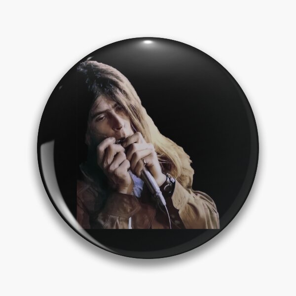 Item preview, Longhaired Musician Playing Harmonica designed and sold by RLatvia.